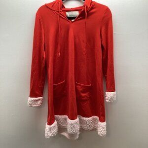 Jolly Sweaters Mrs. Claus Red Christmas Holiday Ugly Costume Party Dress M